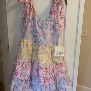 Love Shack Fancy for Target shift dress - flowers